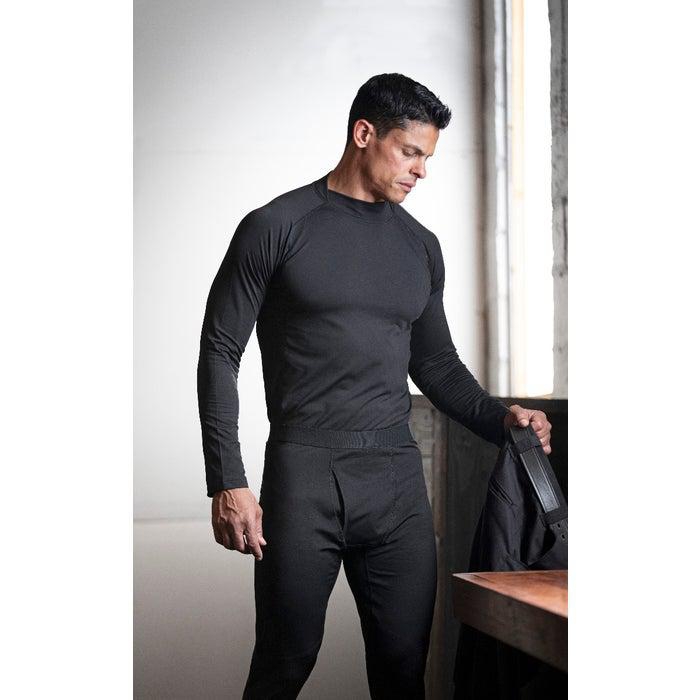 Under Armour Cold Gear Armour Mens Fitted Mock (Black), Mens Baselayers, All Mens Clothing, Mens Clothing
